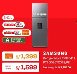 Wong Samsung refrigeradora tmf oferta