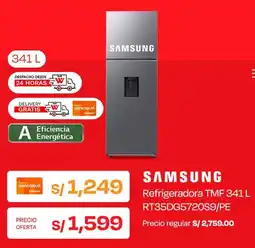 Wong Samsung refrigeradora tmf oferta