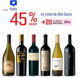 Wong En vinos de alta gama oferta