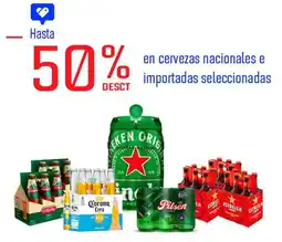 Wong En cervezas nacionales e importadas seleccionadas oferta