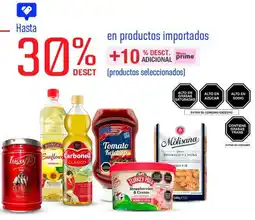 Wong En productos importados oferta