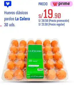 Wong La calera huevos clásicos pardos oferta