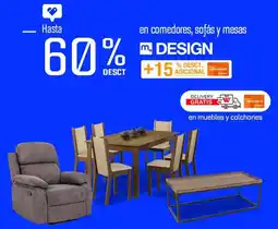 Wong En comedores, sofás y mesas oferta