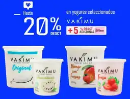Wong Vakimu en yogures seleccionados oferta