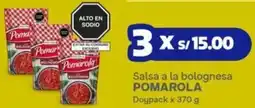 Makro Pomarola salsa a la bolognesa doypack oferta