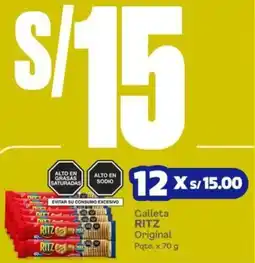 Makro Ritz galleta original pqte. oferta