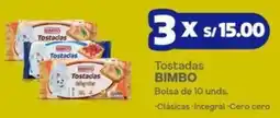 Makro Bimbo tostadas bolsa oferta