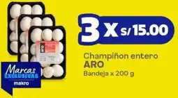 Makro Aro champiñon entero bandeja oferta