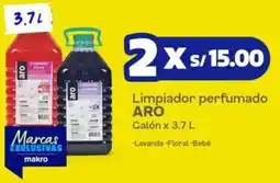 Makro Aro limpiador perfumado galón oferta