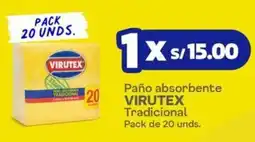 Makro Virutex paño absorbente tradicional oferta