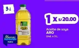 Makro Aro aceite de soya oferta