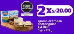 Makro Laive queso cremoso rectangular caja oferta