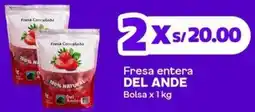 Makro Del ande fresa entera bolsa oferta