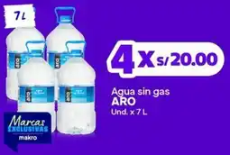 Makro Aro agua sin gas oferta