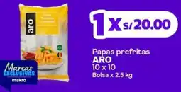 Makro Aro papas prefritas bolsa oferta