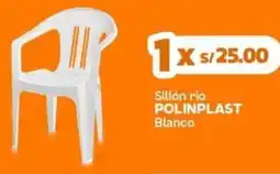 Makro Polinplast sillón rio blanco oferta