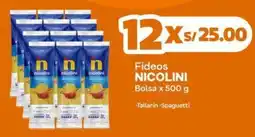Makro Nicolini fideos bolsa oferta