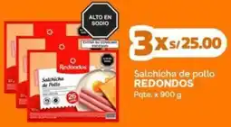 Makro Redondos salchicha de pollo pqte. oferta