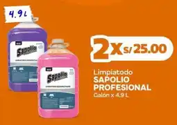 Makro Sapolio profesional limpiatodo galón oferta