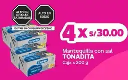 Makro Tonadita mantequilla con sal caja oferta