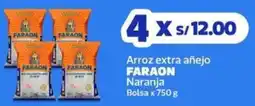 Makro Faraon arroz extra añejo naranja bolsa oferta