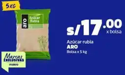 Makro Aro azúcar rubia bolsa oferta