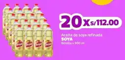 Makro Soya aceite de soya refinada botella oferta