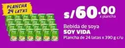 Makro Soy vida bebida de soya plancha oferta