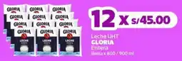 Makro Gloria leche uht entera bolsa oferta