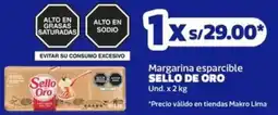 Makro Sello de oro margarina esparcible oferta