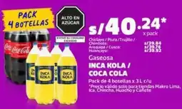 Makro Inca kola / coca cola oferta