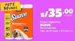 Makro Suave papel higiénico resistemax pqte. oferta