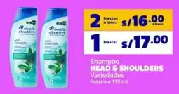 Makro Head & shoulders shampoo variedades oferta