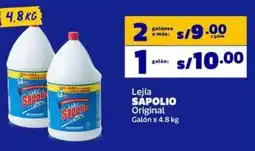 Makro Sápolio lejía original galón oferta