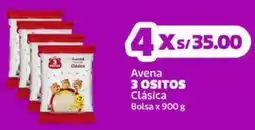 Makro 3 ositos avena clásica bolsa oferta