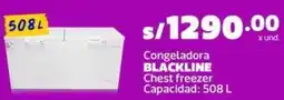 Makro Blackline congeladora chest freezer oferta
