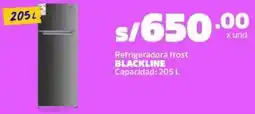 Makro Blackline refrigeradora frost oferta