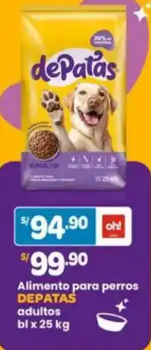 Plaza Vea Depatas alimento para perros adultos oferta