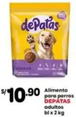 Plaza Vea Depátas alimento para perros adultos oferta