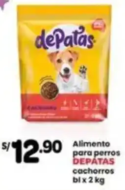 Plaza Vea Depatas alimento para perros cachorros oferta