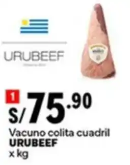 Plaza Vea Urubeef vacuno colita cuadril oferta