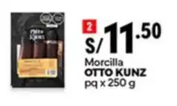 Plaza Vea Otto kunz morcilla oferta