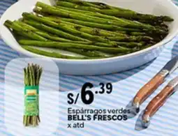 Plaza Vea Bell's frescos espárragos verdes oferta