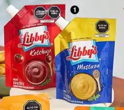 Plaza Vea Libby's mostaza/ ketchup oferta
