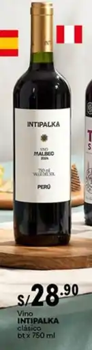 Plaza Vea Intipalka vino clásico oferta