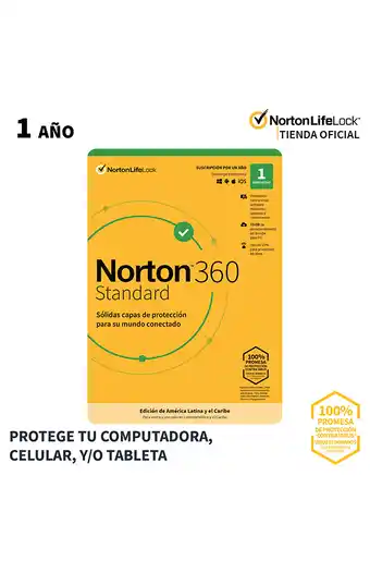 Tiendas EFE Norton 360 standard 1 dispositivo oferta