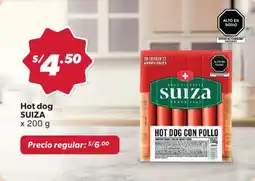 Hiperbodega Precio Uno Suiza Hot dog oferta