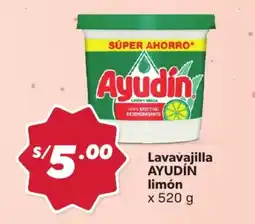 Hiperbodega Precio Uno Ayudín lavavajilla limón oferta