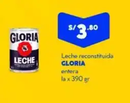 Mass Gloria leche reconstituida oferta