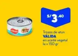 Mass Válida trozos de atún oferta